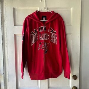 NFL Tampa Bay Buccaneers Zipper Up Hoodie